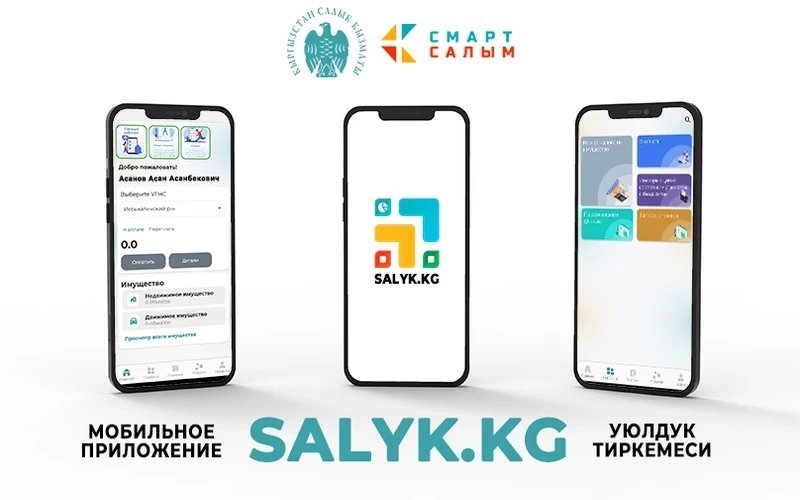 Салык.kg мобилдик тиркемеси ишке кирет