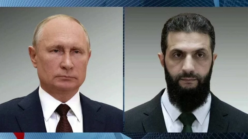 Путин Сириянын өтмө мезгилинде президент Ахмед аль-Шараа менен биринчи сүйлөшүүнү өткөрдү