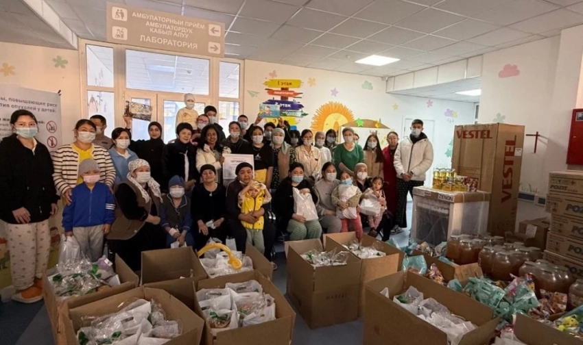 Help the Children-SKD фонду онкология ооруларынан жапа чеккен балдарга жардам көрсөттү