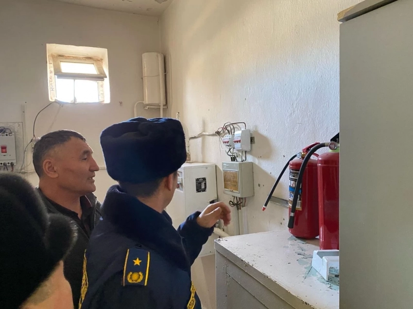 Нарын шаарынын социалдык объектилери өртко каршы коопсуздук боюнча текшерилди