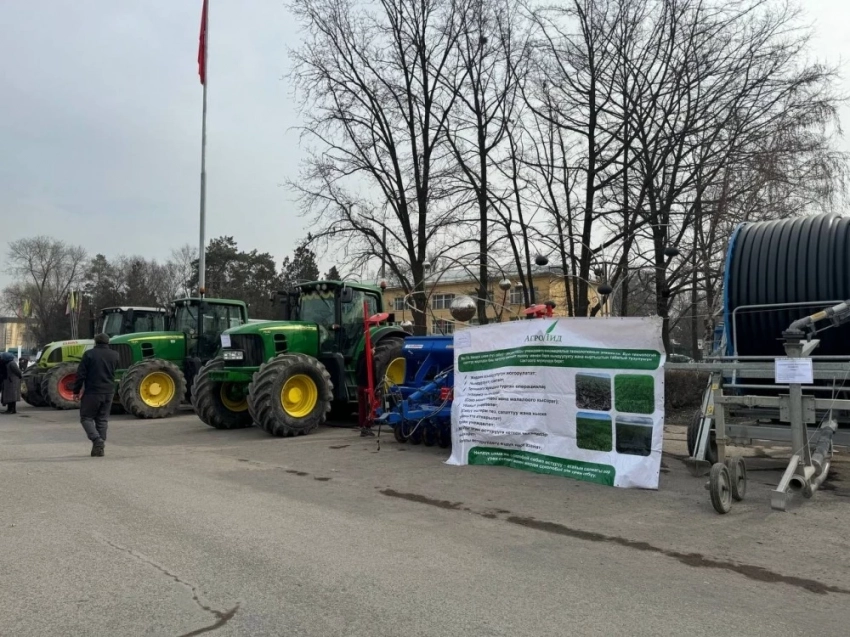 Москва районунда жаз мезгилинин башталышына карата айыл чарба көргөзмөсү өткөрүлдү