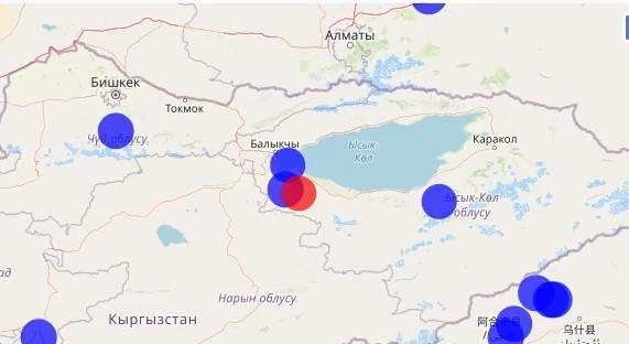 3 мартта Кыргызстанда жер титрөө катталды