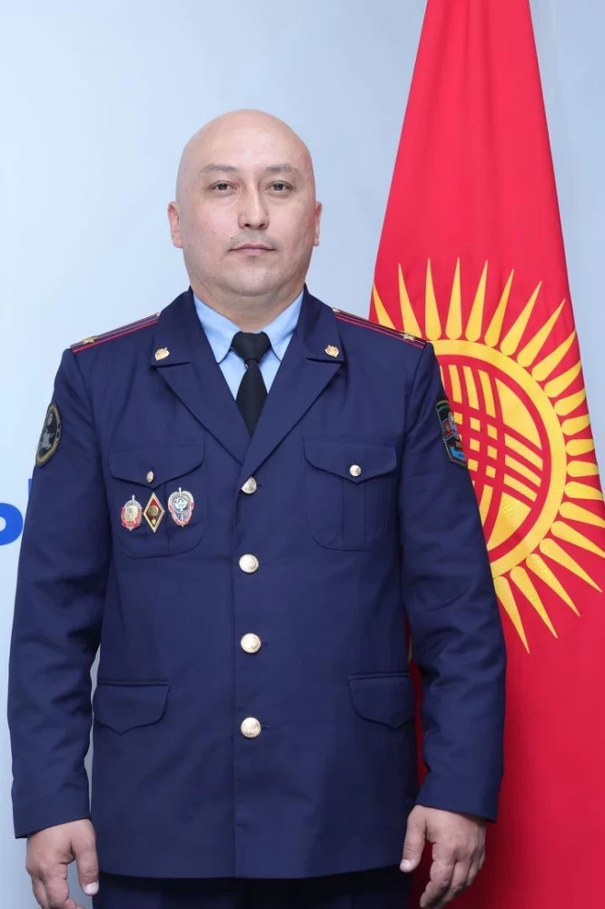 Жаңы СПЭНМ ГУВД Бишкектин начальниги Канат Асанов болду (сүрөт)