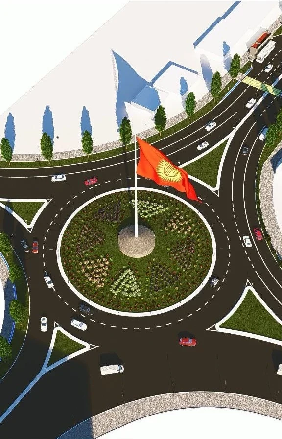 Ош шаарынын мэриясы шаардыктардын негизги жолдорунун бирин реконструкциялоо жана көркөмдөөгө сунуштарды көрсөткөн