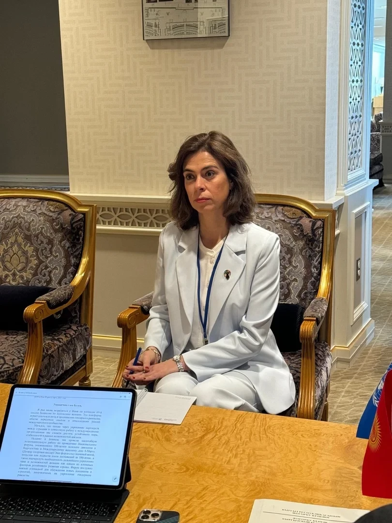 Равшанбек Сабиров UN Women ую Европада жана Борбордук Азия боюнча Региондук директору менен жолугушту