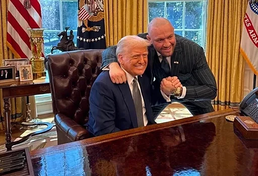 Конор Макгрегор Дональд Трамп менен Ак үйдө жолугушту