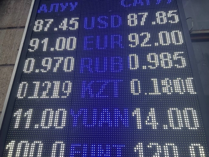 Моссоветтеги валютанын курсу 3-мартта: рубль дагы арзандады