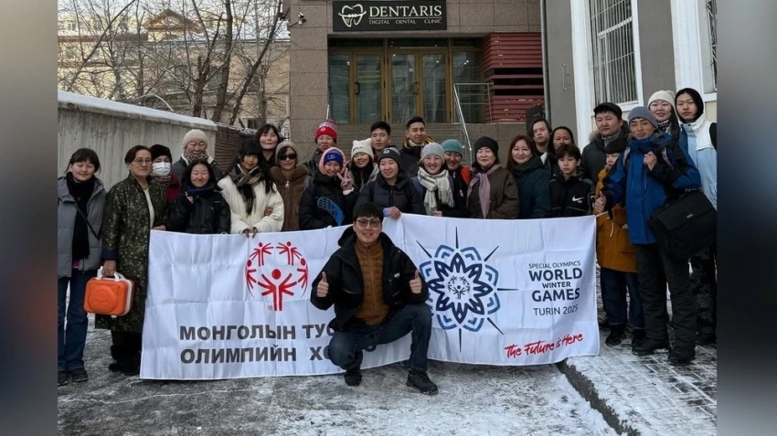 Монголиянын улуттук курамасы Бүткүл дүйнөлүк кышкы Специальдык Олимпиада оюндарына катышат