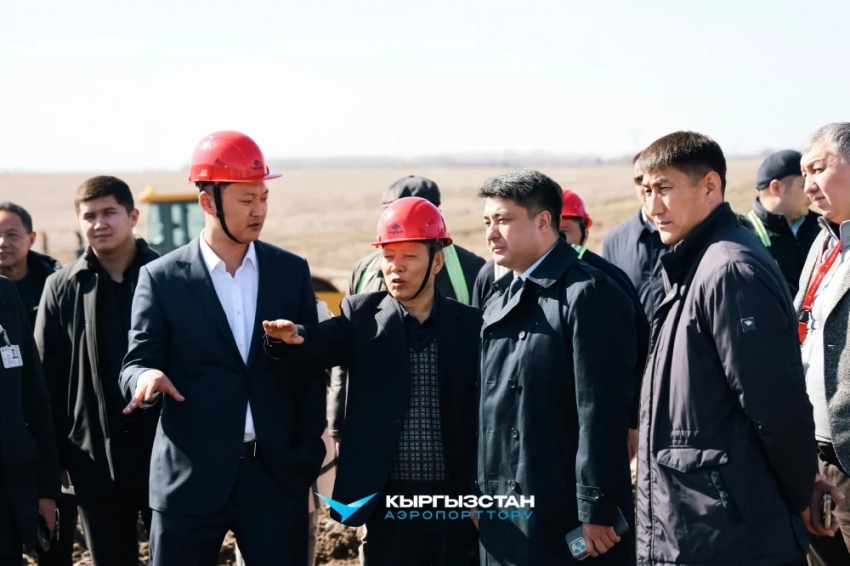 Манас аэропортунда реконструкция менен "China Road and Bridge Corporation" айналышат
