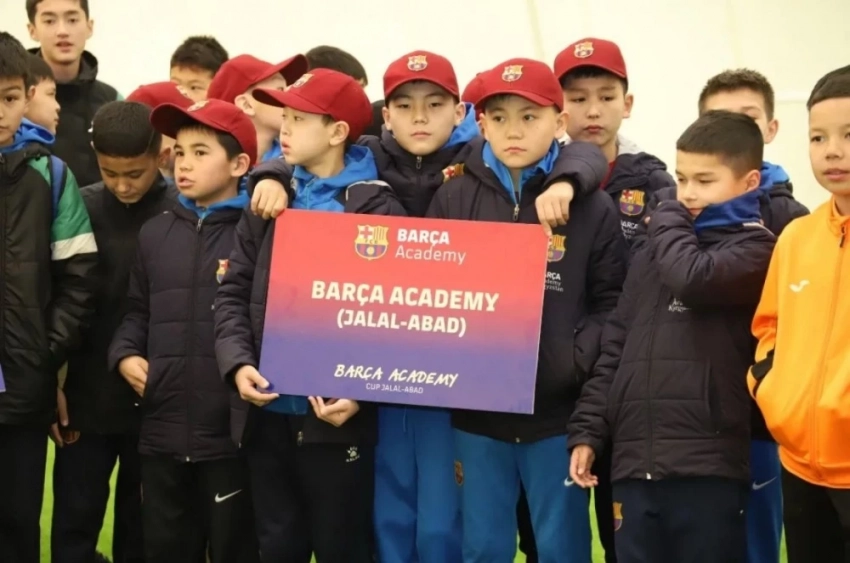 Джалал-Абадда "Barca Academy Cup" эл аралык турнири башталды