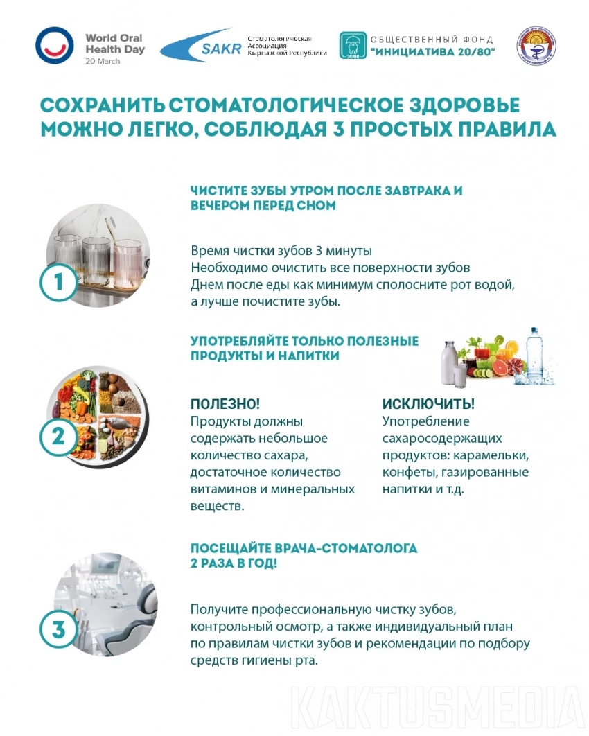 Кыргызстанда балдарга бекер дайыма тиштердин фиссурларын герметизация жасалат. Акция тууралуу бардык маалымат