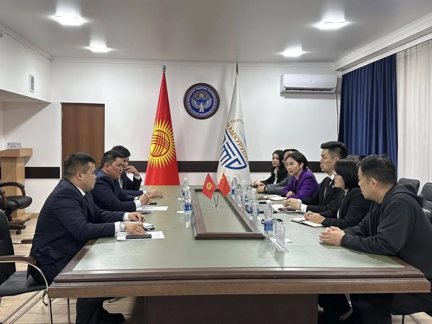 Кыргызстан жана Кытай курулуш жана өндүрүш тармагында кызматташууда сүйлөштү
