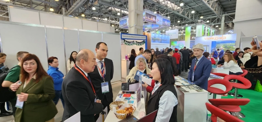 Кыргызстан Москвада туризм жана конокчулук көргөзмөсүнө катышууда