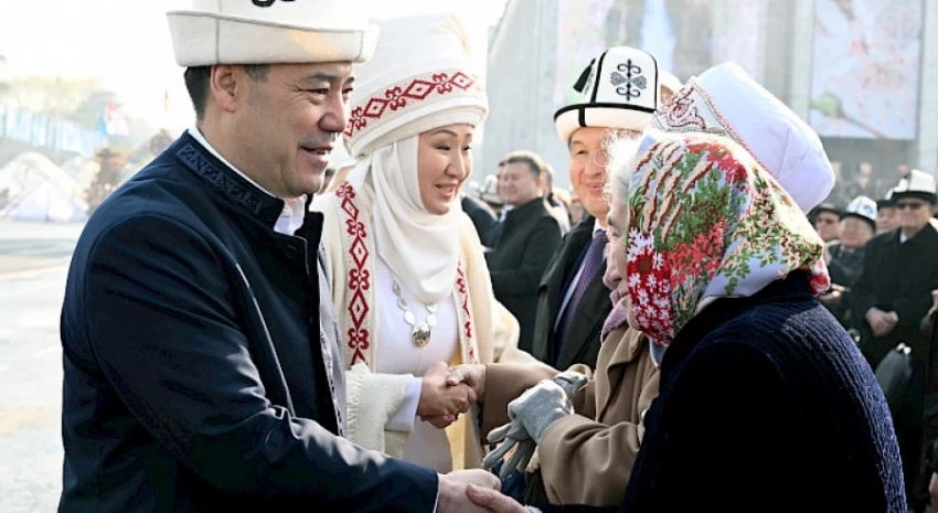 Садыр Жапаров Нооруз фестивалында Ош шаарында катышат