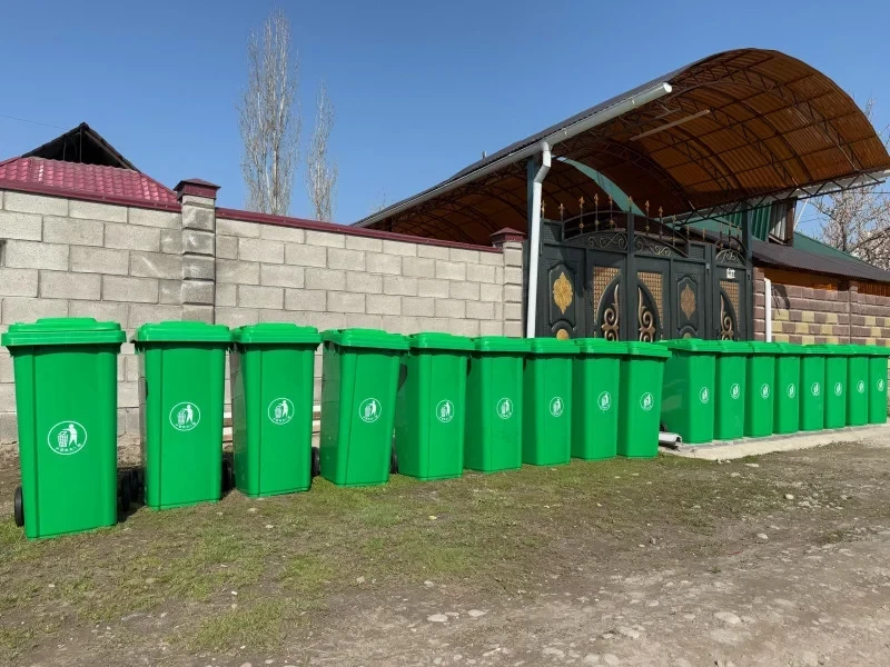 Маевка айылындагы тургундар калдыктарды салттуу эмес жол менен ташыйт