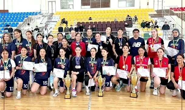 КГАФКиСтин баскетболчулары КРдин вуздары арасында Универсиаданы жеңип алышты