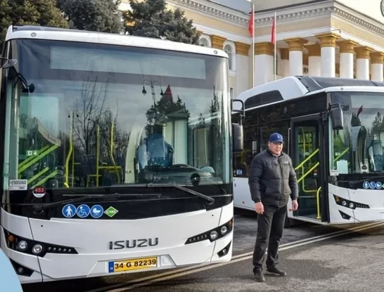 Бишкекте 11-апрельдан баштап жаңы автобустар үчүн маршруттар таркатылат