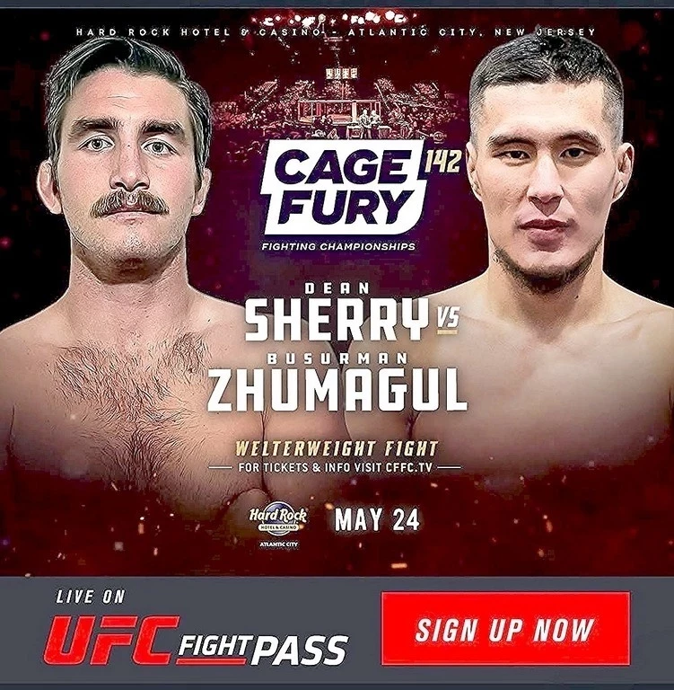 Кыргызстандын мушкеру Бусурман Жумагул уулу CFFC 142 турнирына катышат