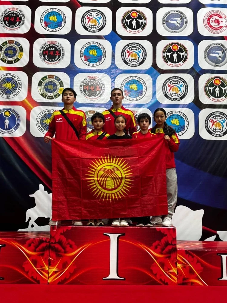 Кыргызстандын таэквондо ITF командасы Азия Кубогундагы мыкты үчөөнүн катарына кирди
