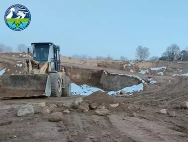 В Таласе проведен рейд против незаконной охоты и добычи песчано-гравийной смеси