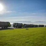 В Бишкеке в пилотном режиме началась поставка ТБО на новый мусороперерабатывающий завод