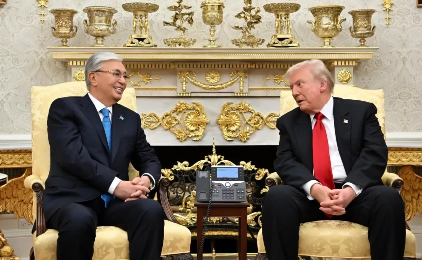 Токаев и Трамп провели переговоры в Белом доме