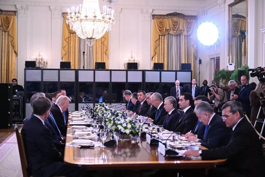 Садыр Жапаров принял участие в саммите «Центральная Азия — США» (С5+1) в Вашингтоне