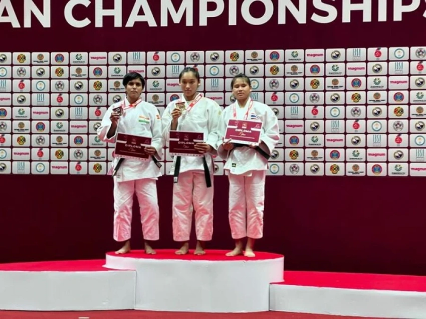 Кыргызстанка стала чемпионкой Азии по парадзюдо