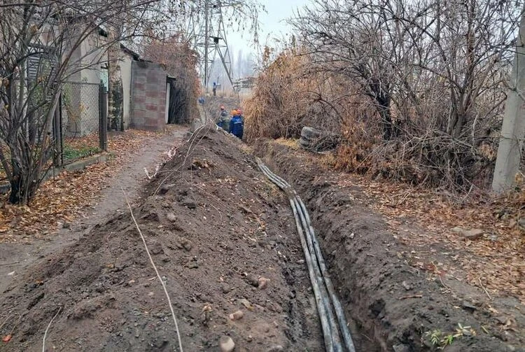 Модернизация электросетей в Бишкеке: проложили 10 километров новых кабелей