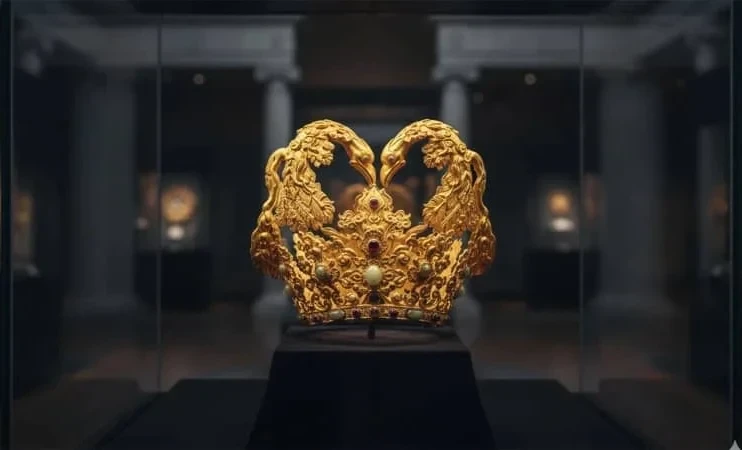 В Пекине ребенок уронил на выставке многомиллионный экспонат