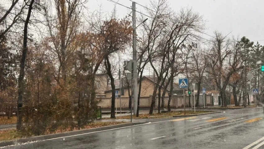 Завтра в Кыргызстане ожидаются дожди и снег. Но не везде