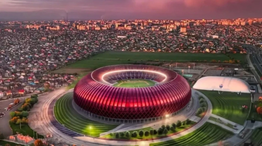 Столичный стадион официально стал "Бишкек Арена"