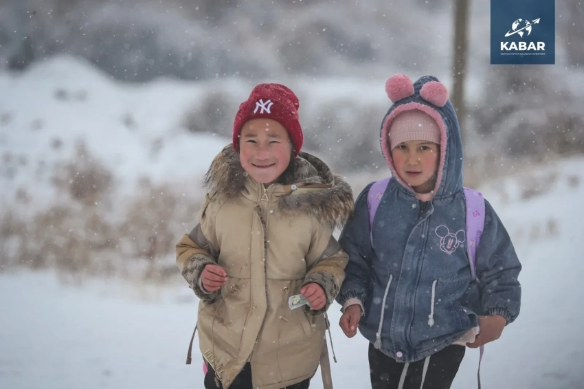Белоснежная сказка: первые снежные дни в горных селах
