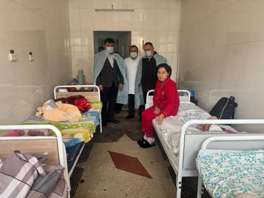 Первый замминистра здравоохранения ознакомился с работой инфекционного стационара в Оше