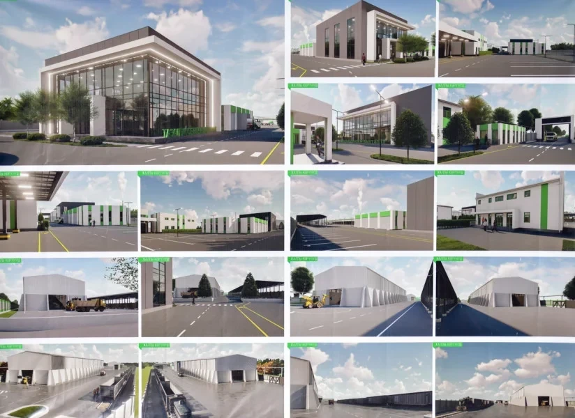 В Бишкеке начали строить производственную базу МП «Тазалык»