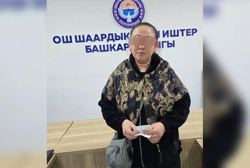 С младенцем на руках: в городе Ош задержаны супруги, воровавшие детские товары