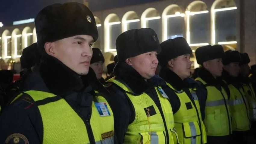 Новогодняя ночь в Кыргызстане прошла спокойно, без серьезных происшествий — МВД