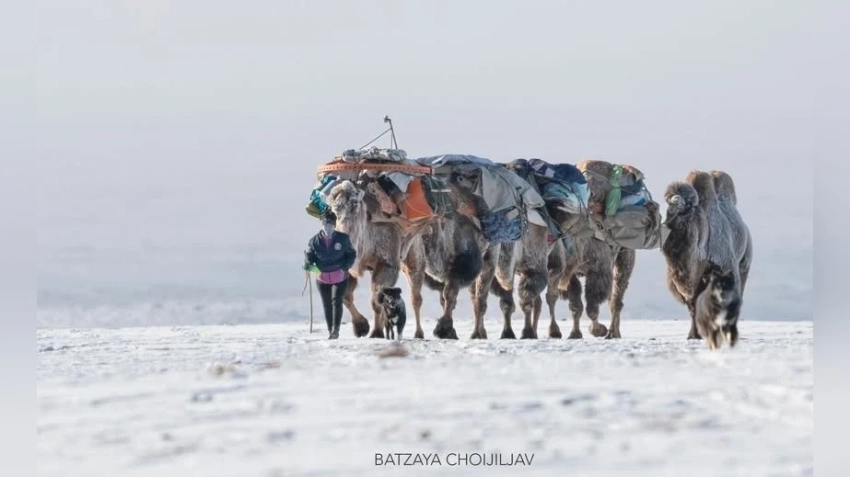 В бассейнах рек Улз и Халх ожидаются снегопады и метели