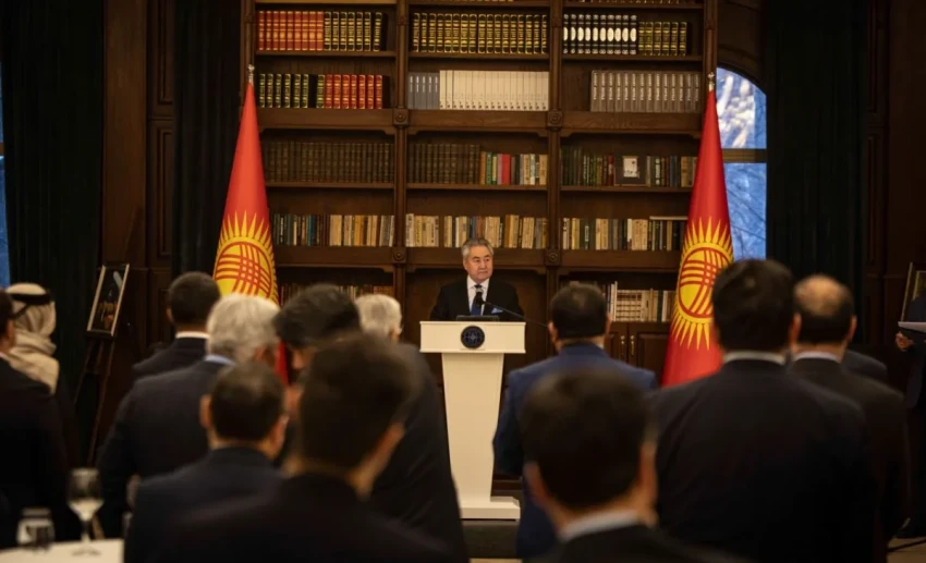 Жээнбек Кулубаев провел ежегодный прием для дипломатического корпуса