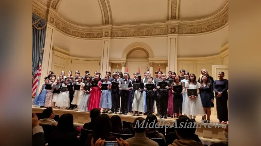 Монгольские дети собрали богатый урожай золотых медалей на Международном музыкальном конкурсе в США