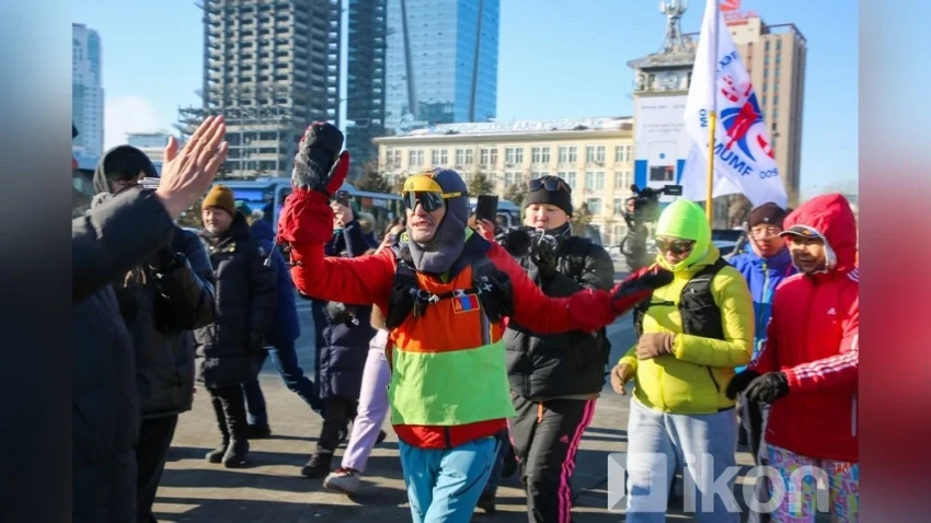Спортсмен Цэвээндаш пробежит маршрут Улан-Батор–Пекин–Тяньцзинь