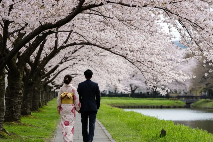 В Японии отменили фестиваль цветения сакуры из-за плохого поведения туристов