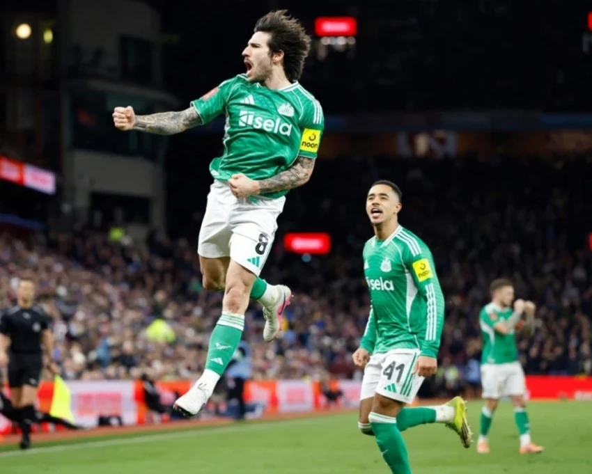 "Ньюкасл Юнайтед" выбил "Астон Виллу" из Кубка Англии